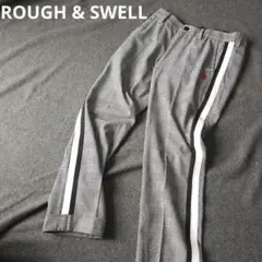 【ラフアンドスウェル】サイドライン×グレンチェック総柄 ゴルフパンツS