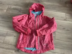 L.L.Bean フード付きピンク　ウインドブレーカー