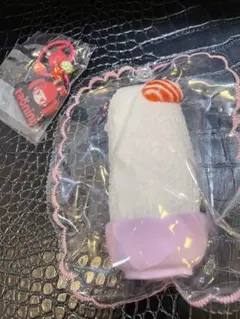 taonini レア！廃盤品　飯炊き仙人 サーモン 紫 スクイーズ　ご飯