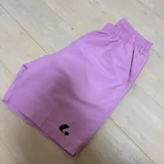 ピンク Lのロゴ ショートパンツ　ルーセント　LUCENT