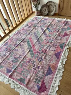 PAZUKI パズキ 刺繍 パッチワーク ストール - メルカリ