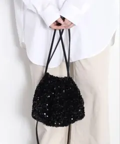【Cepo】スパンコールキンチャクバックのサムネイル