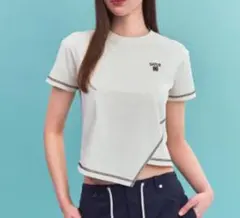 SATUR セター Dublin Tシャツ M クリーム 韓国購入 正規品