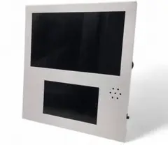 電子POPモニター 7インチ＋4.3インチ サブモニター付き 動画再生 店頭販促