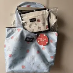 KALDI いちごバッグ 保冷バッグ2026