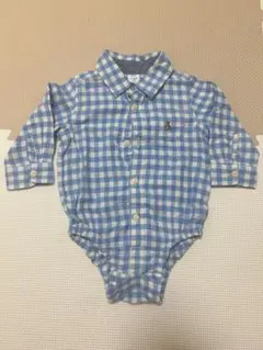 ギャップ　GAP 6-12month シャツ　襟付き　ロンパース