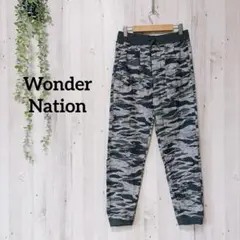 美品✨Wonder Nation 迷彩柄ロングパンツ 160cm相当
