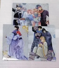 花とゆめ 付録 暁のヨナ クリアファイル 3枚セット 草凪みずほ