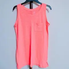 OLD NAVY タンクトップ ネオンピンク ポケット付きのサムネイル