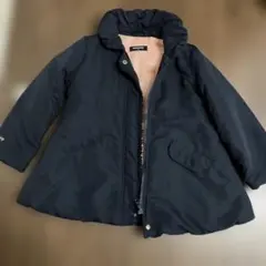 klädkåp ネイビー 中綿コート 110