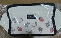 KALDI いちご柄　保冷バッグ