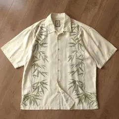 JAMAICA JAXX アロハシャツ/シルク100%/A188/古着/XL