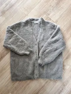 Alma Design グレー カーディガン