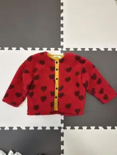 MARKEY'S HOGAN ハート柄 フリースジャケット 120センチ