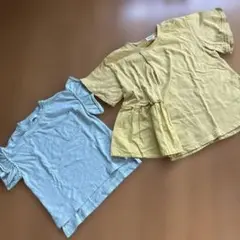 ブリーズ　f.oキッズ　フリル　Tシャツ　２枚