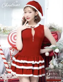 ⭐️新品タグ付き　明日花キララ着用　サンタコス　レディース　クリスマス
