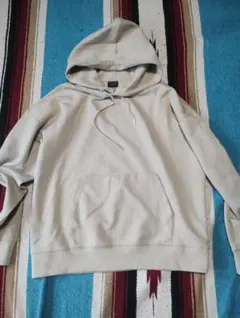 BACK NUMBER ライトオン ベージュ パーカー M