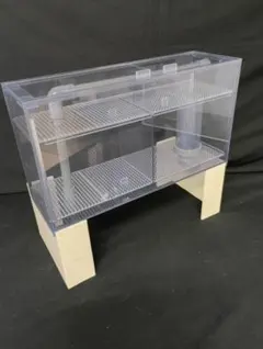 水槽　横,奥行４５センチ用上部フィルター、ろ過面積、ろ過能力が最高のフイルター