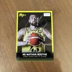仙台89ers ネイサン・ブース選手 来場特典カード