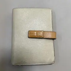 LOEWE ロエベ 財布 二つ折り バーティカル ウォレット ベージュ