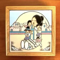 中古】サザエさん セル画（額縁付き） - メルカリ
