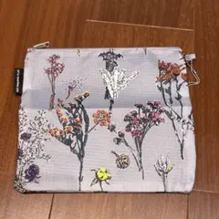お値下げ⭐️レスポートサック LeSportsac 花柄ポーチ グレー - メルカリ
