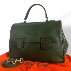 HIROFU ビジネス　2WAY レザー ハンドバッグ ショルダー 105