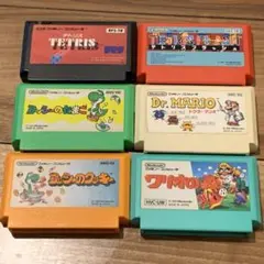 ファミコン　テトリスなどパズル6本セット　まとめ売り