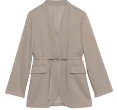 未使用anuans アニュアンス ミドルレングススリットスリーブジャケット