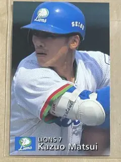 カルビー 97 プロ野球チップス カード 188 松井稼頭央