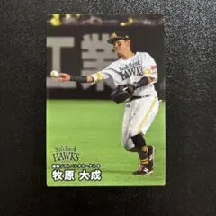 プロ野球チップス2025 第1弾　牧原大成　レギュラーカード