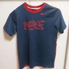 NIKE DRI-FIT ネイビーシャツ XS