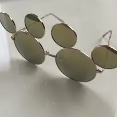 ディズニー ミッキー型 ミラーサングラス
