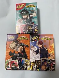 マクドナルド ハッピーセット UNO 僕のヒーローアカデミア フルコンプ　未開封