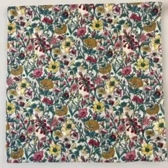 リバティ　大判　ハンカチ　花柄　レイチェル