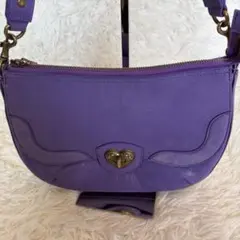 ANNA SUI アナスイ 2way ハンドバッグ ハーフムーン Y2K