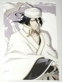 BLEACH ブリーチ 朽木白哉 ポストカード 新規キャラビジュ ランドマーク
