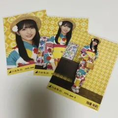 乃木坂46 海邉朱莉 2026 浴衣 3種コンプ 生写真 - メルカリ