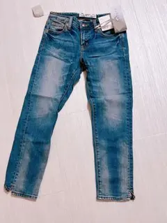 新品タグ付き◾️UNIQLO◾️デニムジーンズ/22インチ56cm/ユニクロデニム