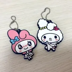 たまごっちユニ　マイメロ×ラブリっち　ラバーマスコット　サンリオ　2個セット