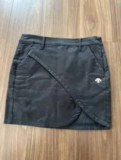 デサントゴルフ　スカート　黒　S