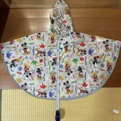 ミッキー　レインコート　専用袋つき