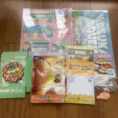 クレヨンしんちゃん　一番くじ　カレー　ラバーコースター　ヘアクリップ　めじるし