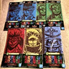 【新品・未開封品】ワンピース　ONE PIECEタオル7枚まとめ売り