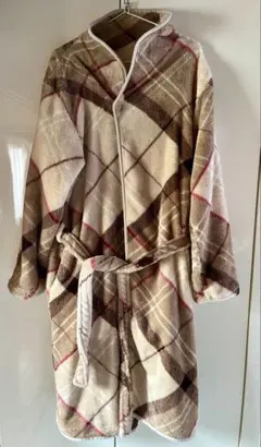 着る毛布 グルーニー Groony フリーサイズ　ルームウェア　チェック柄