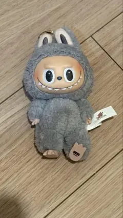 LABUBU POP MART マカロン　グレー