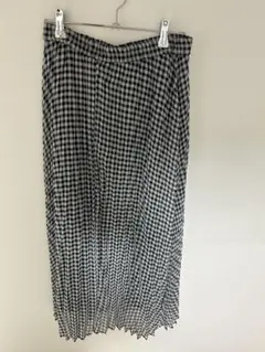 GU ギンガムチェック フレアスカート L