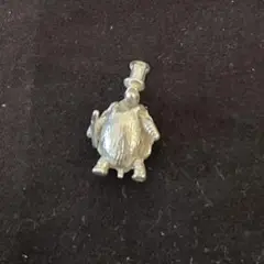 英国雑貨トゥーシェ　シルバーラッキーチャーム　カメ