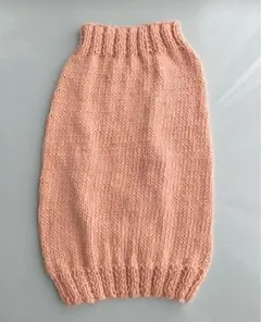 猫のセーター　ペット服　クレイオレンジ