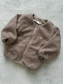 プティマイン　ボアジャケット　アウター　90 女の子